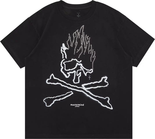 Travis Scott Mastermind Skull Tee Black XXL