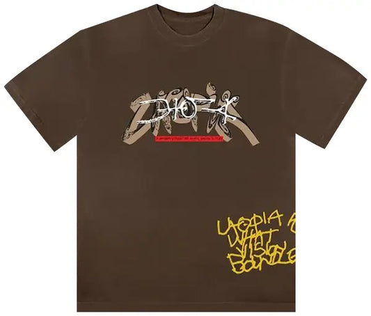 Travis Scott Utopia I Tee Brown L