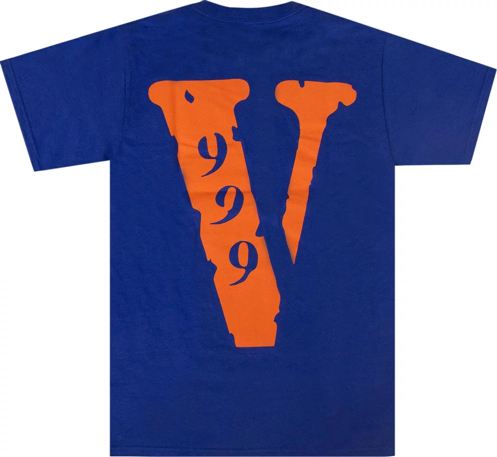 Vlone x Juice WRLD 999 Tee Blue L