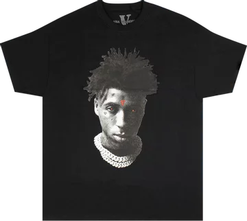 Vlone x NBA Youngboy Reaper Tee Black XL